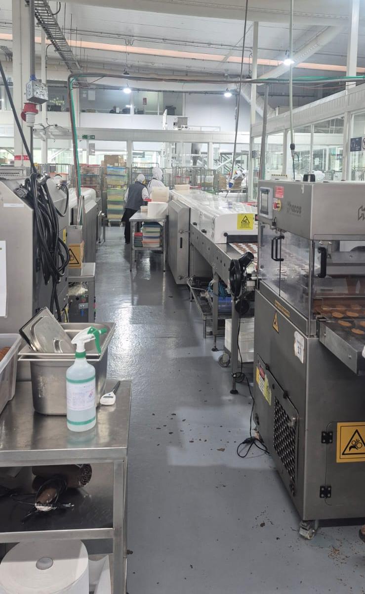 Mantención a equipos de refrigeración en fábrica de chocolates La Fête, Quilicura
